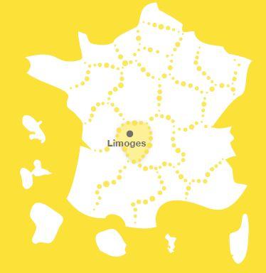 Carte Bpifrance Limousin