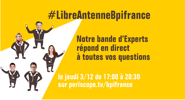#LibreAntenneBpifrance