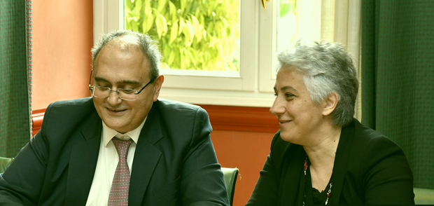 Paul Giacobbi et Cecile Donsimoni