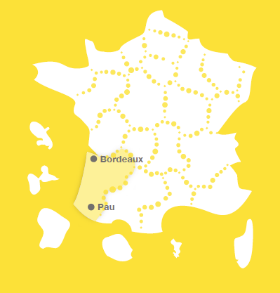 Carte Bpifrance Aquitaine