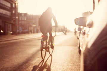 cycliste en ville