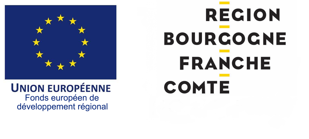 Logo Union Européenne et Région Bourgogne-Franche-Comté