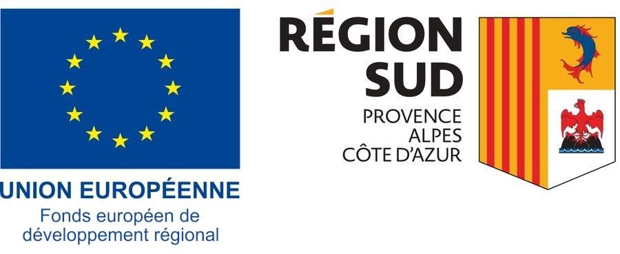 Union Européenne Fonds Européen de Développement Régional - Région Sud - Provence-Alpes-Côte d'Azur